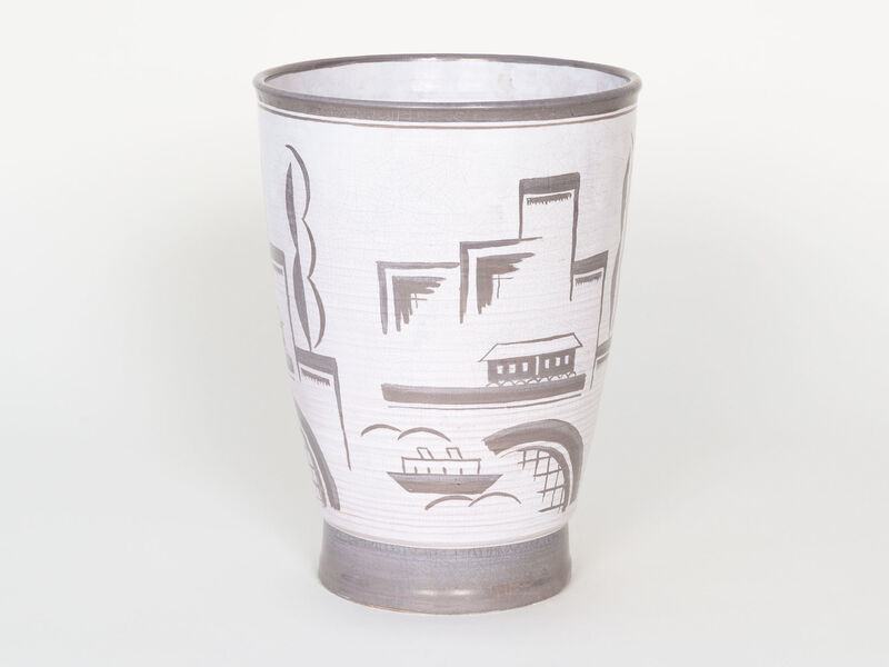 Maija Grotell, ‘The City (Vase)’, 1930, Design/Decorative Art, Earthenware, Patrick Parrish Gallery