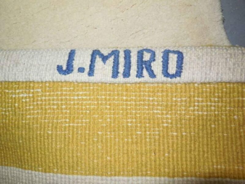 Joan Miró, ‘Rare, Surrealist "the Dream" Vintage Tapestry Rug Joan Miro’, 1960-1969, Design/Decorative Art, Wool, Lions Gallery