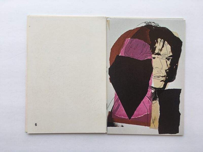 Andy Warhol, ‘Mick Jagger mini-postcard portfolio of 10 numbered cards ’, 1975, Ephemera or Merchandise, Lithographic prints, Gallery 52