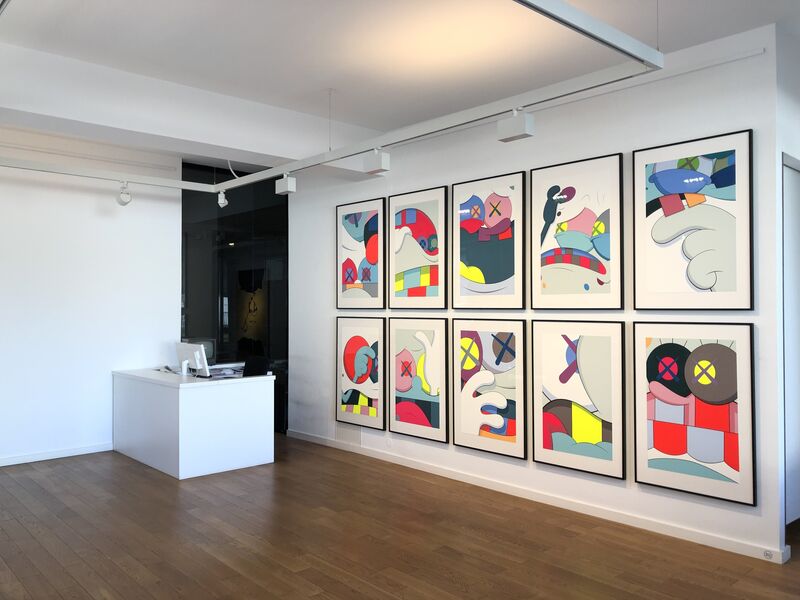 KAWS, ‘Blame Game’, 2014, Print, Portfolio with 10 screenprints in colours, Galerie Boisseree