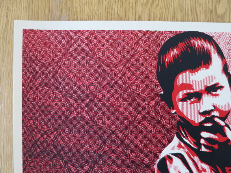 Shepard Fairey, ‘Duality of Humanity 5’, 2008, Print, Serigraphie, Gallery 55 TLV