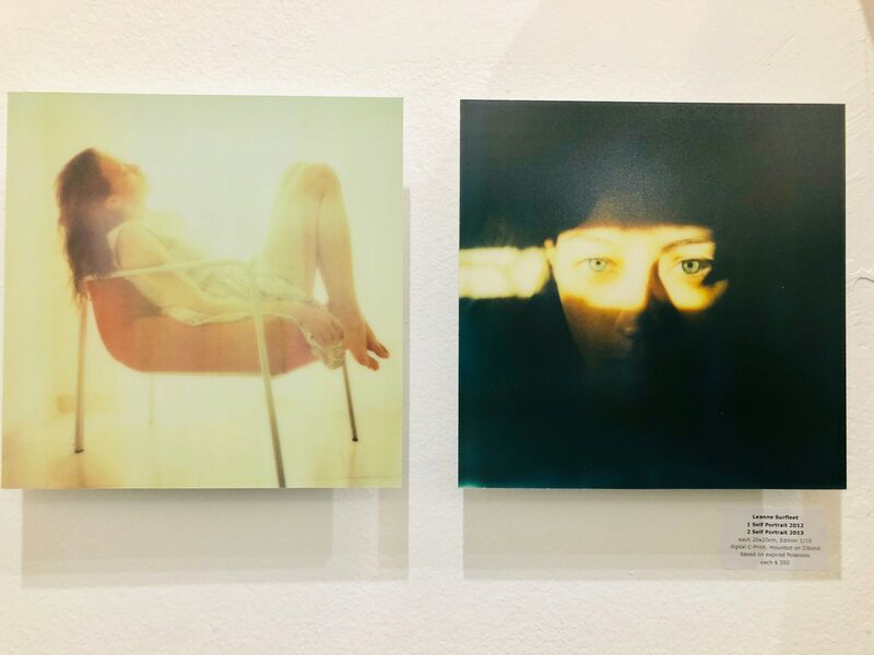 Leanne Surfleet, ‘Self-Portrait II’, 2013, Photography, Digital C-Print based on an Impossible Project SX-70. Mounted., Instantdreams