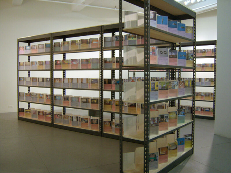Jennifer Dalton, ‘The Reappraisal’, 2009, Installation, 548 photographic prints, acrylic frames, 6 metal shelvings, plywood shelves, 5" x 7" (each print), Total Dimensions variable, Winkleman Gallery