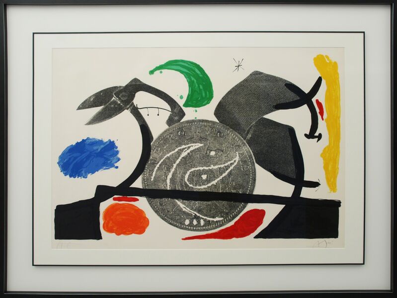 Joan Miró, ‘Le croc à phynances I’, 1971, Print, Lithographie originale signée HC, Bogena Galerie