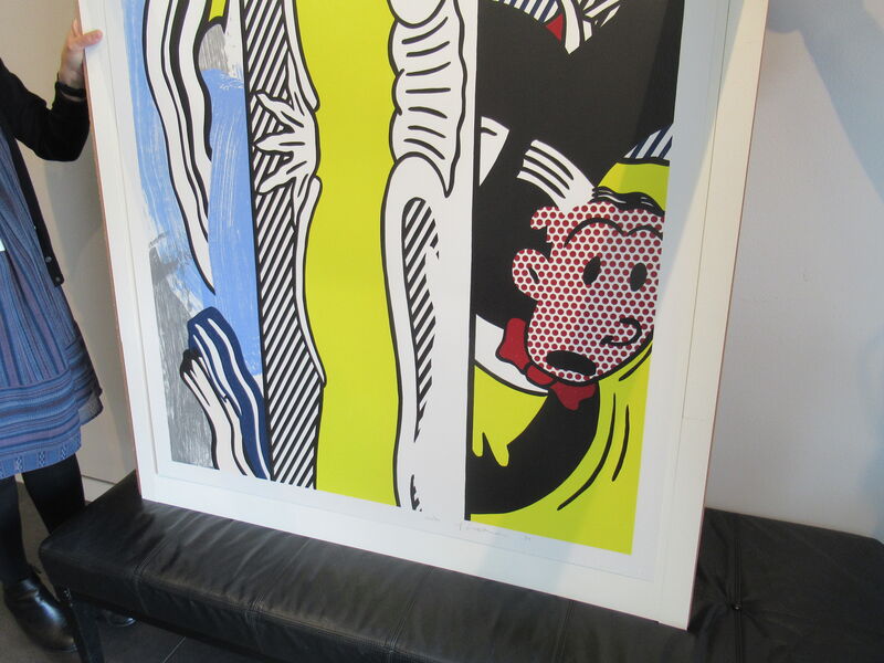 Roy Lichtenstein, ‘Two Paintings: Dagwood’, 1984, Print, Woodcut, lithograph, on Arches 88 paper, Fine Art Mia