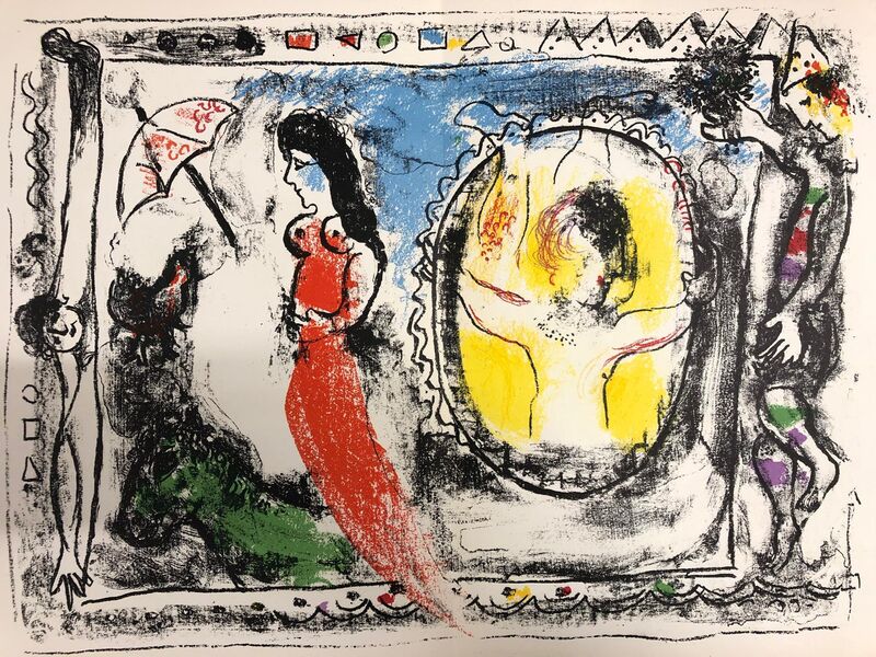 Marc Chagall, ‘Derrière le Miroir’, 1964, Print, Original lithograph on paper, Samhart Gallery