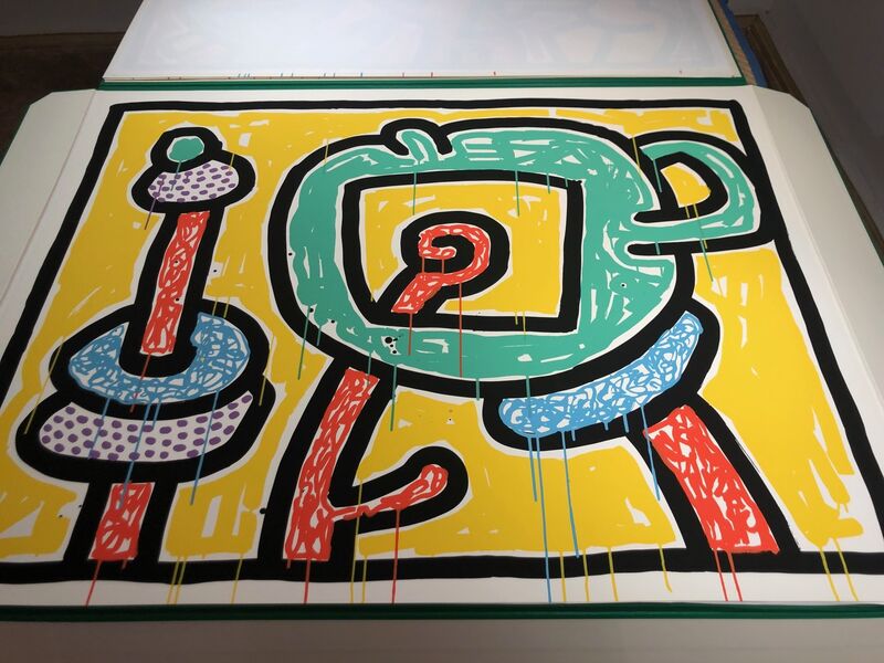 Keith Haring, ‘Flowers (3)’, 1990, Print, Silkscreen ink on Coventry Paper, Fine Art Mia