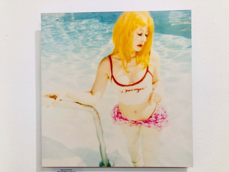 Stefanie Schneider, ‘Max in Pool (29 Palms, CA) ’, 1999, Photography, Analog C-Print based on a Polaroid, hand-printed by the artist on Fuji Crystal Archive Paper. Mounted on Aluminum with matte UV-Protection., Instantdreams