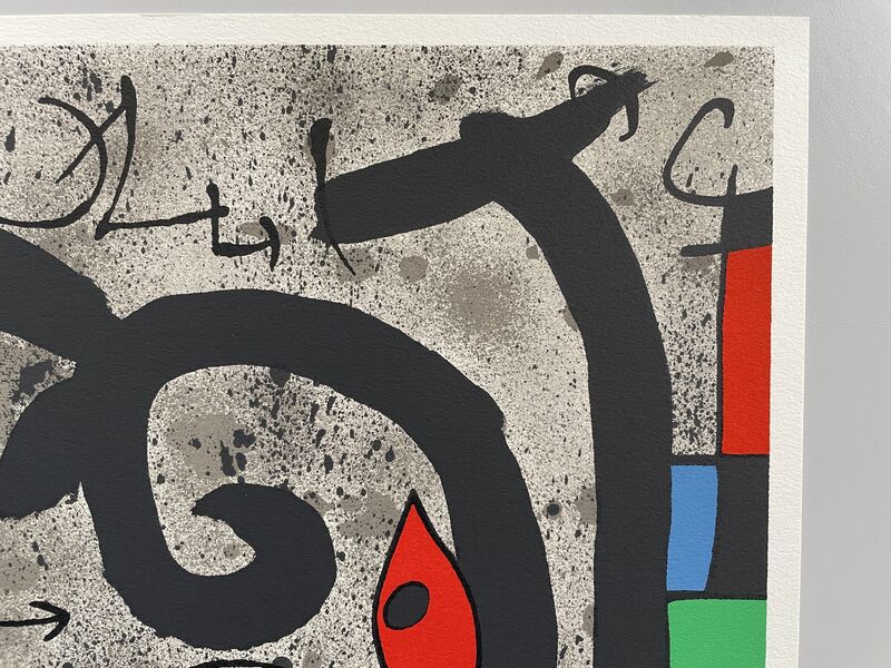 Joan Miró, ‘Le Lezard aux Plumes d'Or (809)’, 1971, Print, Color lithograph, Hans den Hollander Prints