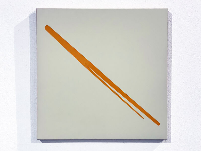 Volker Leonhardt, ‘Futuristic Landscape (Orange)’, 2002, Painting, Oil on Canvas, iMuseum Vegas