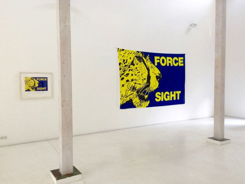 Les Levine, ‘FORCE SIGHT’, 1992, Mixed Media, Silkscreen, polyester, Brigitte March International Contemporary Art