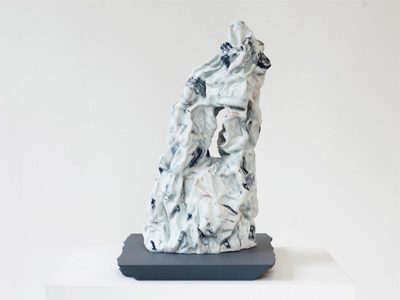 Babs Haenen, ‘Windflower I’, 2014, Sculpture, Porcelain, Hostler Burrows