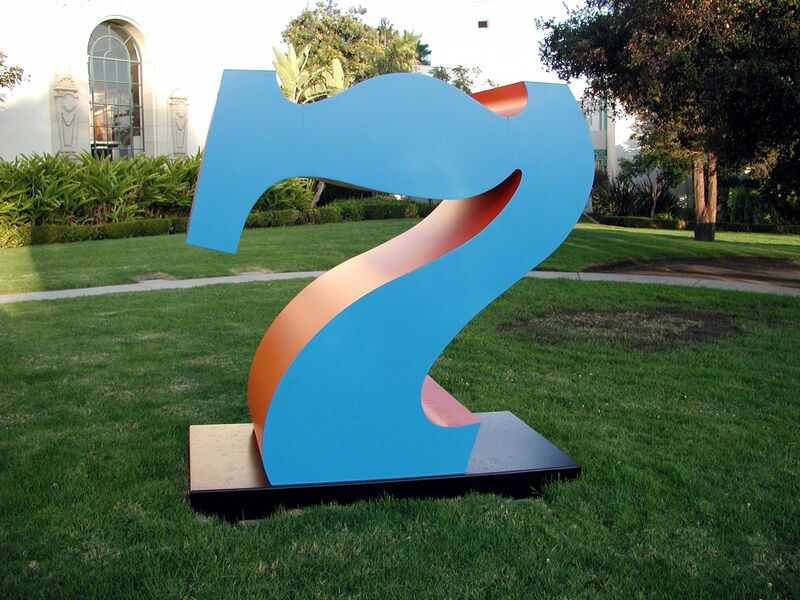 Robert Indiana, ‘Seven’, 1980-2001, Sculpture, Polychrome aluminium, Opera Gallery
