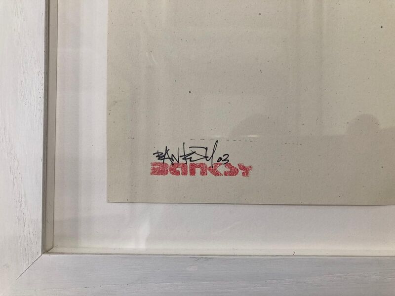 Banksy, ‘Barcode’, 2003, Print, Screenprint on paper, Leonards Art