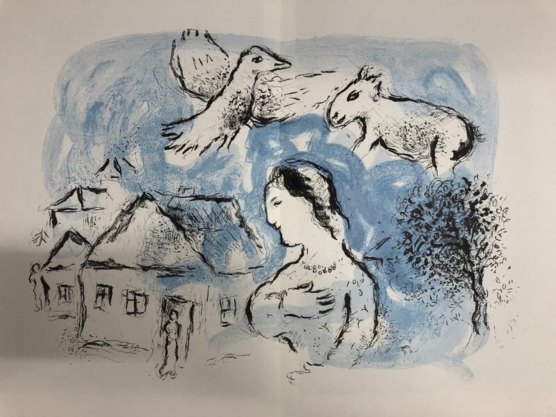 Marc Chagall, ‘Le village’, 1977, Print, Original lithograph on paper, Samhart Gallery