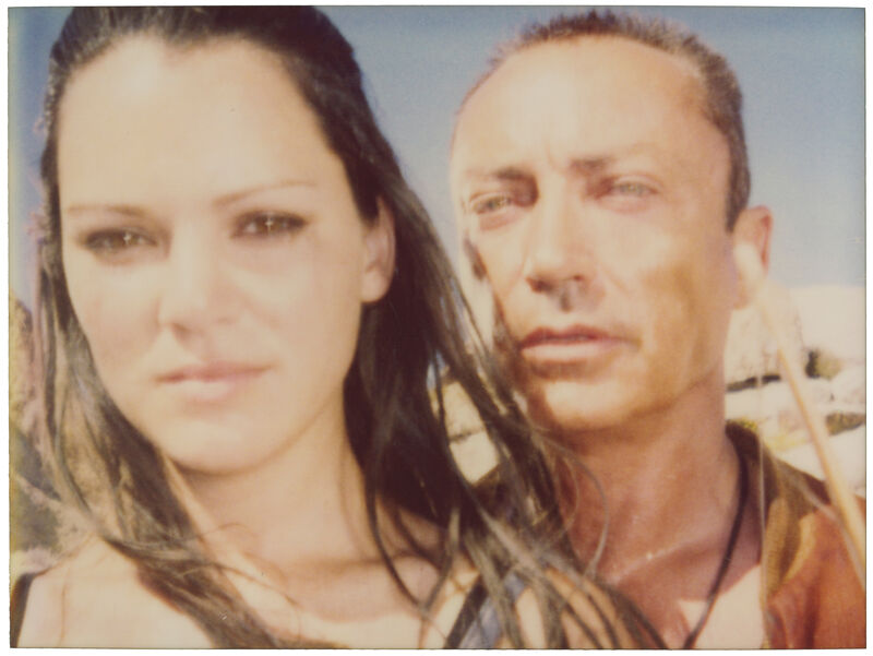 Stefanie Schneider, ‘Penelope and Hans (Immaculate Springs) featuring Jacinda Barrett and Udo Kier’, 1998, Photography, Digital C-Print based on a Polaroid, not mounted, Instantdreams