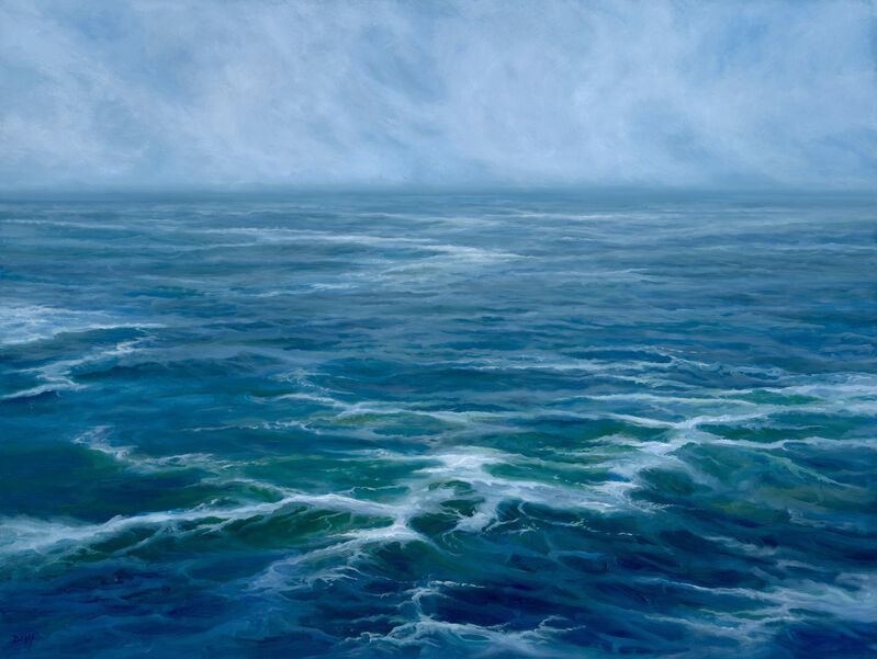 Edward Duff, ‘Atlantic Fog’, 2020, Painting, Oil on Wood Panel, James Baird