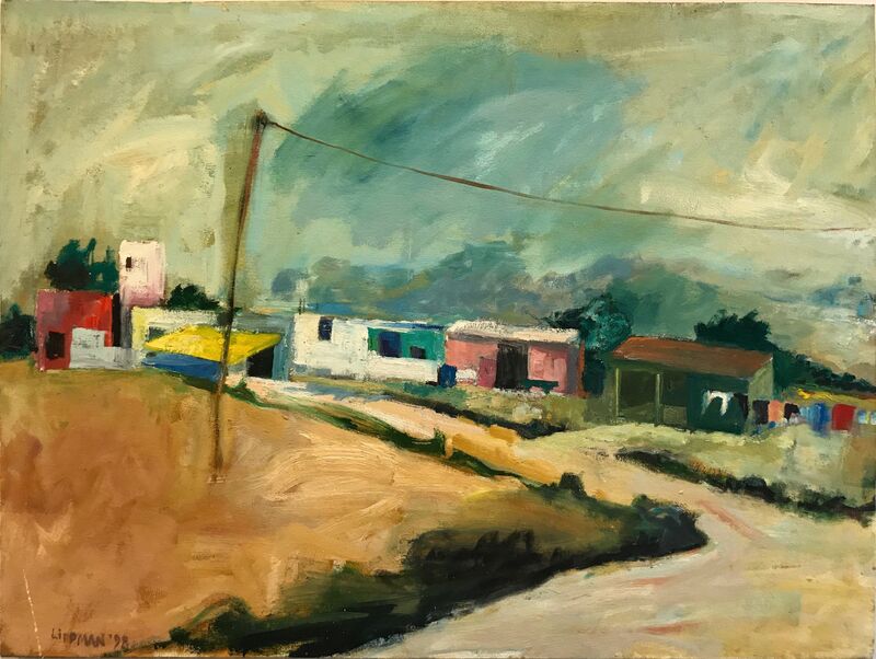 Lee Lippman, ‘San Pablo #41’, 1998, Painting, Oil and wax on canvas mounted on panel, InLiquid