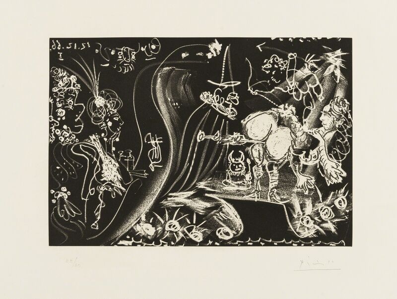 Pablo Picasso, ‘Le Cocu Magnifique (Bloch 1249)’, 1966, Print, Etching with aquatint, Forum Auctions