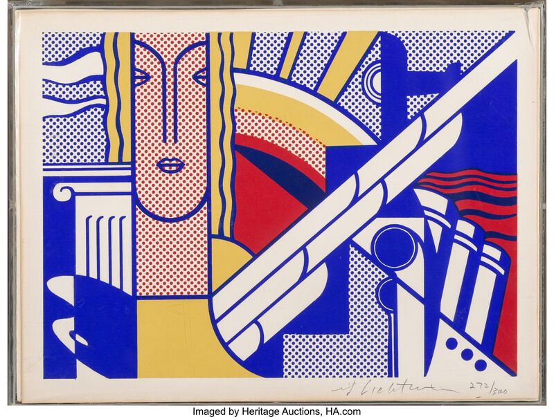 Roy Lichtenstein, ‘Modern Art Poster’, 1967, Print, Screenprint in colors on smoothe wove paper, Heritage Auctions