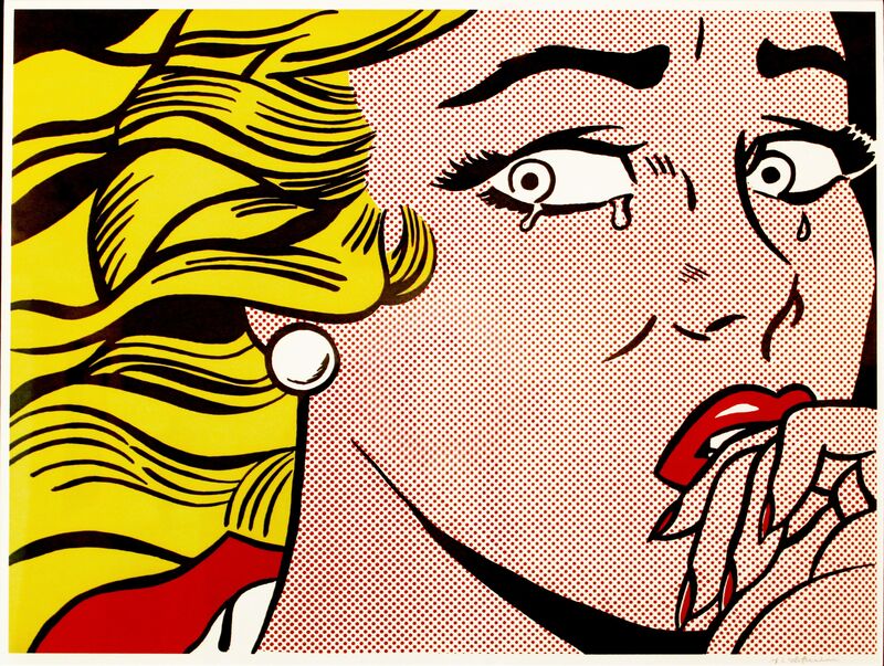 Roy Lichtenstein, ‘Crying Girl’, Print, Color silkscreen, Fine Art Auctions Miami