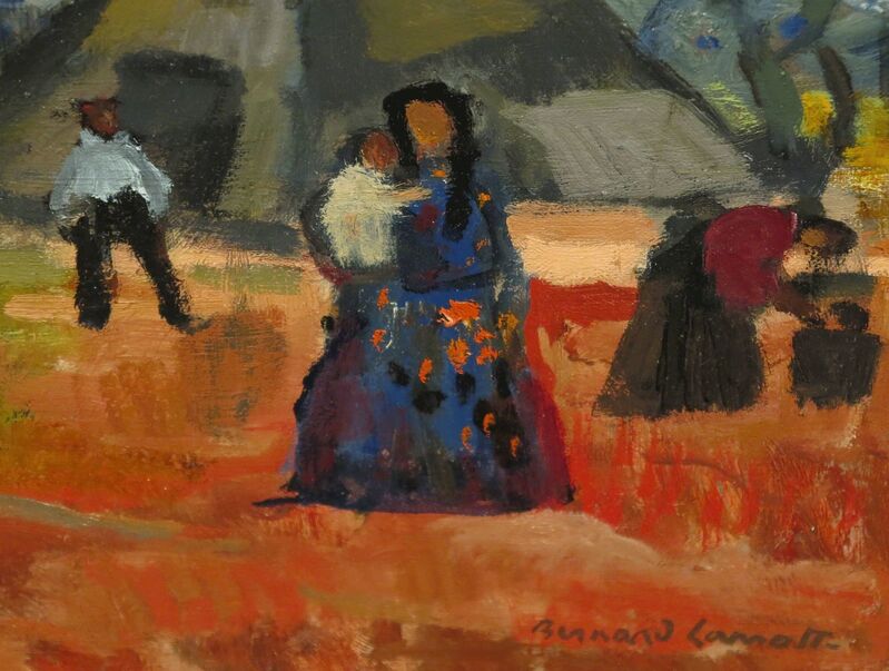 Bernard Lamotte, ‘Gypsies, Greece’, 20th Century, Painting, Oil on canvas, Vose Galleries
