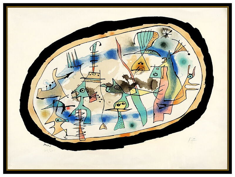 Joan Miró, ‘La Naissance du Jour (M.1710)’, 1957, Print, Color Lithograph, Original Art Broker