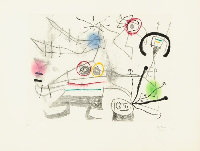 Joan Miró, ‘Femme-Oiseau II’, 1960, Print, Etching and aquatint, Christopher-Clark Fine Art
