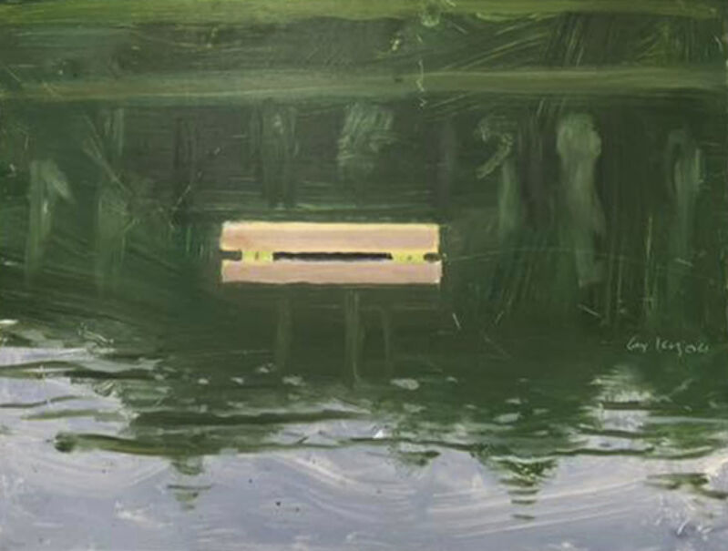 Alex Katz, ‘The Raft’, 2004, Painting, Oil on panel, Upsilon Gallery