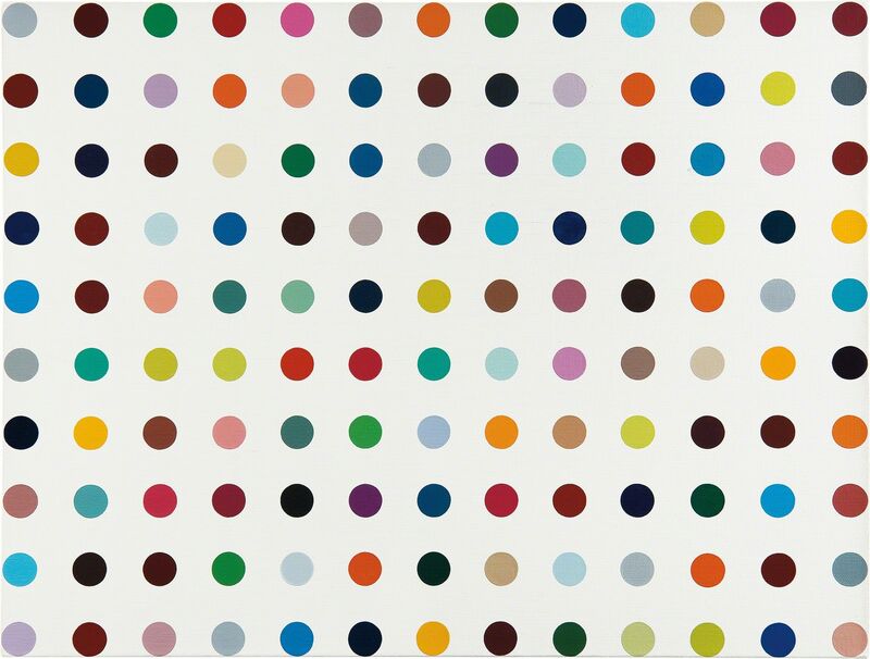 Damien Hirst, ‘N-Hydroxymaleimide’, 2010, Painting, Household gloss on canvas, Phillips