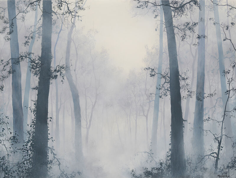 Brian Mashburn, ‘Veil’, 2020, Painting, Oil on panel, Abend Gallery