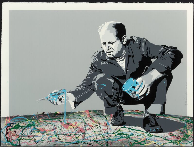 Mr. Brainwash, ‘Jackson Pollock’, 2009, Print, Screenprint in colors with acrylic hand-embellishments, Heritage Auctions
