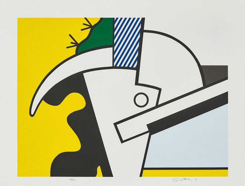 Roy Lichtenstein, ‘Bull Head II, from Bull Head Series’, 1973, Print, Lithograph, screenprint and line-cut in colours, on Arjomari paper, with full margins., Phillips