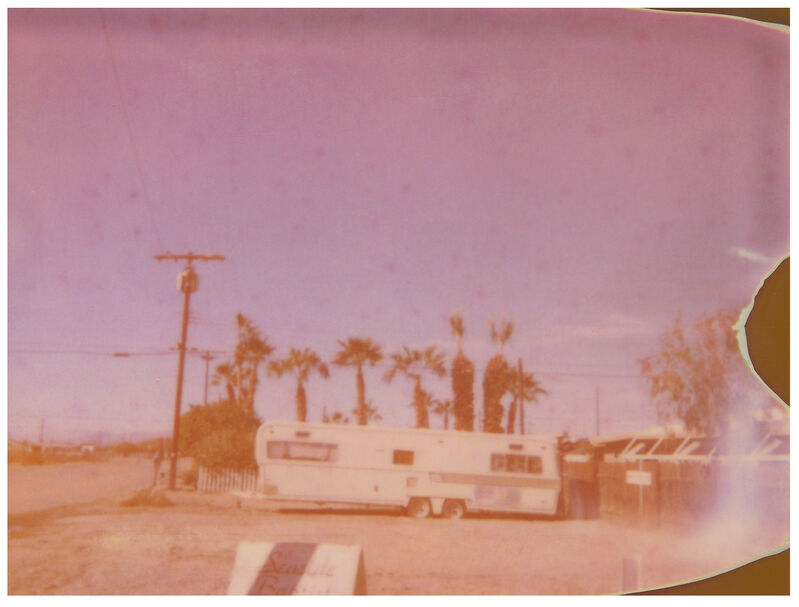 Stefanie Schneider, ‘Seaside Baptists (California Badlands) - analog, mounted’, 2006, Photography, Analog C-Print based on a Polaroid, hand-printed by the artist on Fuji Crystal Archive Paper. Mounted on Aluminum with matte UV-Protection., Instantdreams