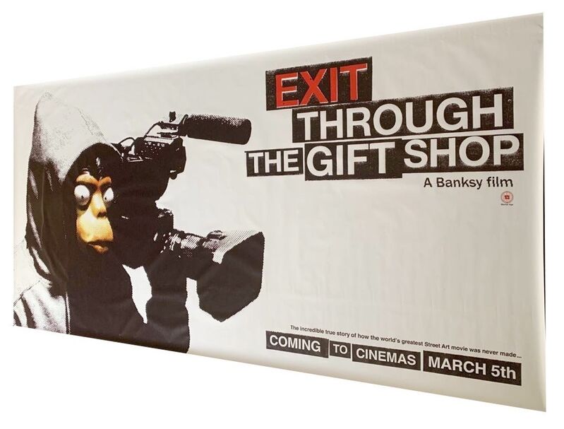Banksy, ‘Exit Through The Gift Shop (Billboard Ad)’, 2010, Print, Offset print, paper, Artificial Gallery