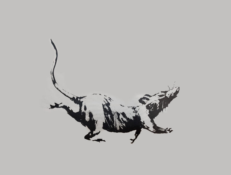 Banksy, ‘GDP Rat’, 2019, Ephemera or Merchandise, Screenprint on 50 gsm paper, Artsy x Capsule Auctions