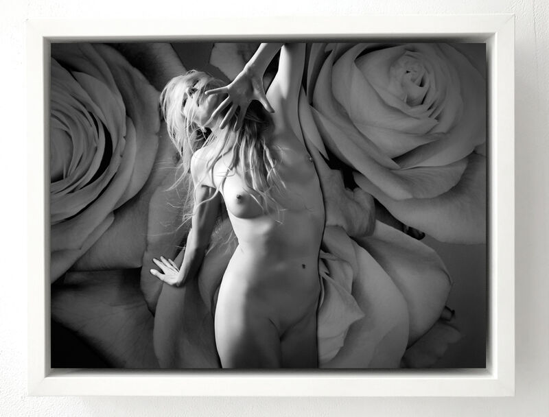 Indira Cesarine, ‘Goddess of the Roses - Featuring Katherine Crockett’, 2019, Photography, Archival photographic print on raw aluminum, The Untitled Space