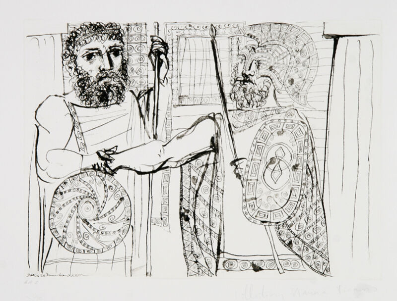 Pablo Picasso, ‘Etude Pour Lysistrata’, 1973, Print, Lithograph on Arches Paper, RoGallery