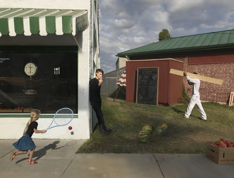 Julie Blackmon, ‘Homegrown Food’, 2012, Photography, Archival Pigment Ink Print, photo-eye Gallery