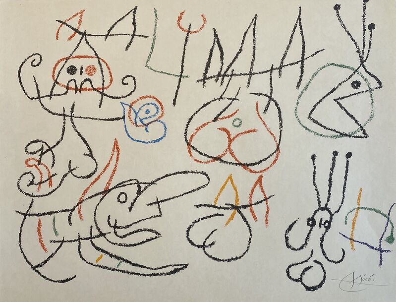 Joan Miró, ‘Ubu aux Baleares III’, 1971, Print, Lithograph on Japon Paper, Denis Bloch Fine Art