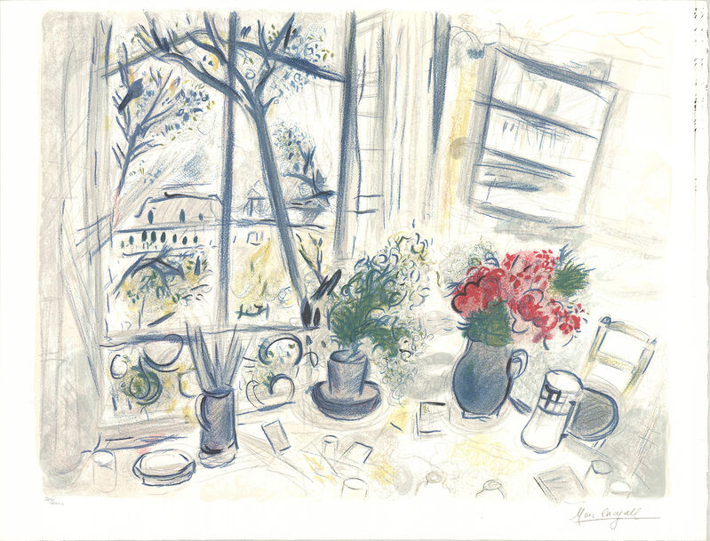 Marc Chagall, ‘Fleurs du Parc’, 1988, Ephemera or Merchandise, Lithograph, ArtWise
