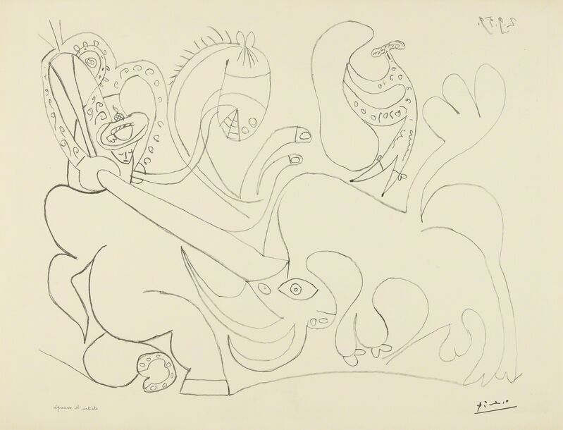 Pablo Picasso, ‘La Pique. I (B. 898; M. 324)’, 1959, Print, Lithograph, Sotheby's