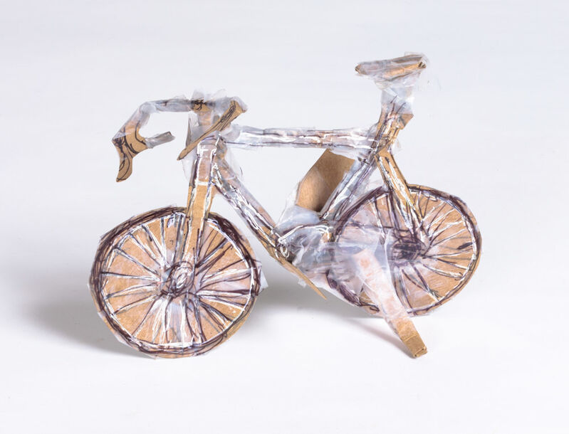 Andrew Li, ‘Untitled (Bicycle)’, 2014, Sculpture, Chipboard on paper, Creativity Explored