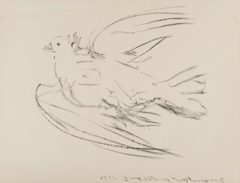 Pablo Picasso, ‘La Colombe volant (Bloch 677; Mourlot 191)’, 1950, Print, Lithograph on Arches, Forum Auctions
