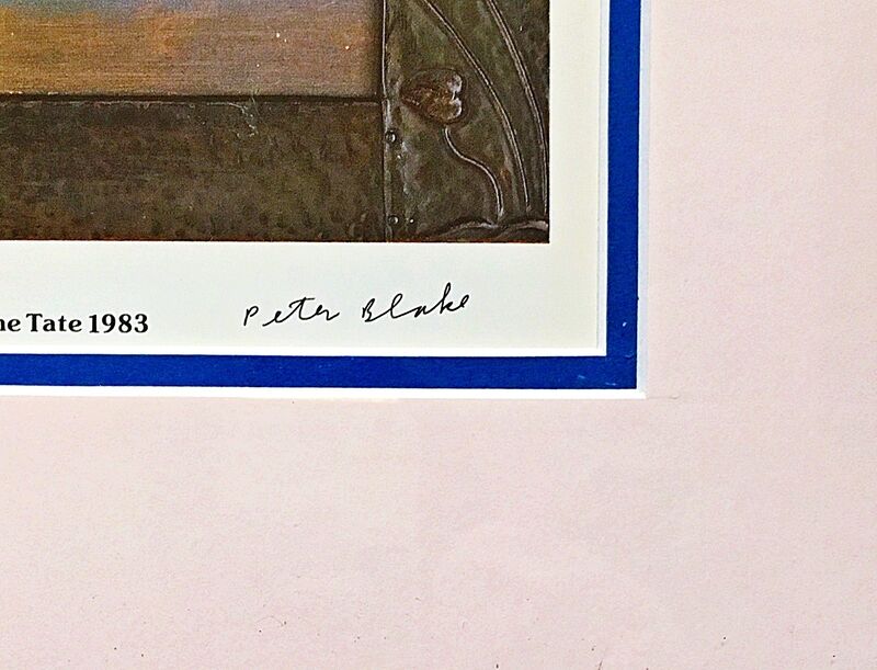 Peter Blake, ‘The Owl and the Pussycat’, 1983, Print, Offset Lithograph. Hand Signed. Framed., Alpha 137 Gallery
