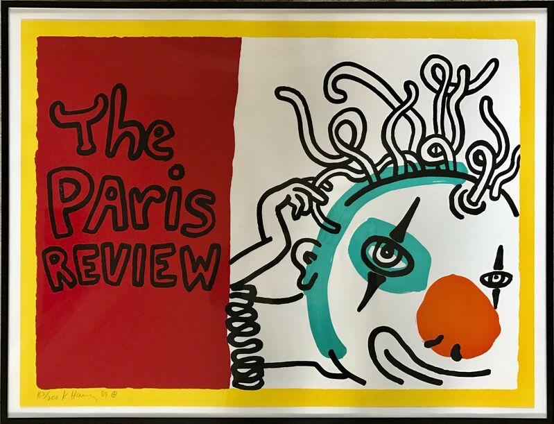 Keith Haring, ‘Paris Review’, 1989, Print, Screenprint, Fine Art Mia