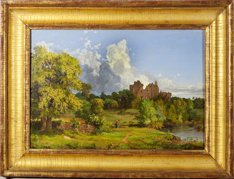 Jasper Francis Cropsey, ‘Doune Castle’, 1848, Painting, Oil on canvas, Questroyal Fine Art
