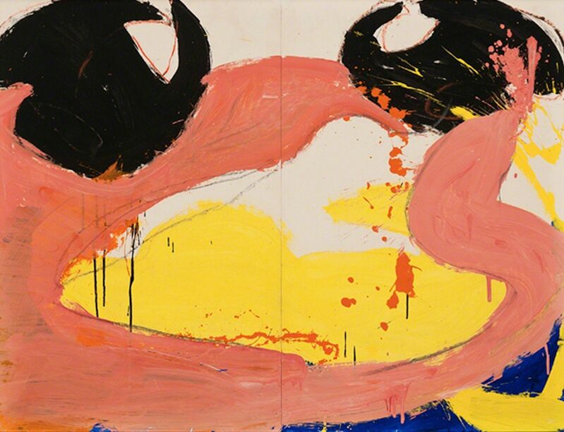 Norman Bluhm, ‘Untitled ’, 1972, Painting, Acrylic on paper on canvas, Taylor | Graham