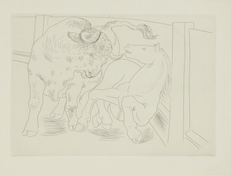 Pablo Picasso, ‘Le Chef-d'Oeuvre Inconnu (B. 82-94; Ba. 123-45)’, 1931, Print, The complete book edition, comprising 13 etchings, with text by Honoré de Balzac, Sotheby's