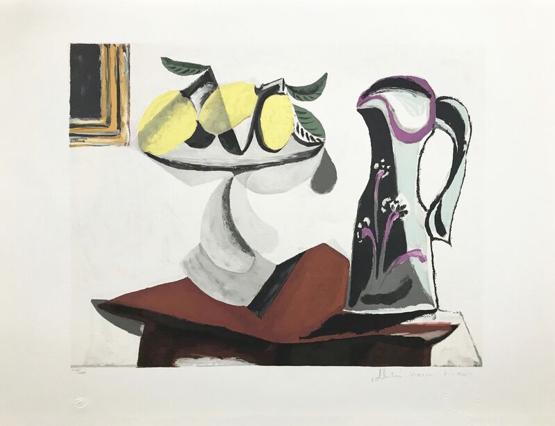 Pablo Picasso, ‘NATURE MORTE AU CITRON ET A LA CRUCHE’, 1979-1982, Reproduction, LITHOGRAPH ON ARCHES PAPER, Gallery Art